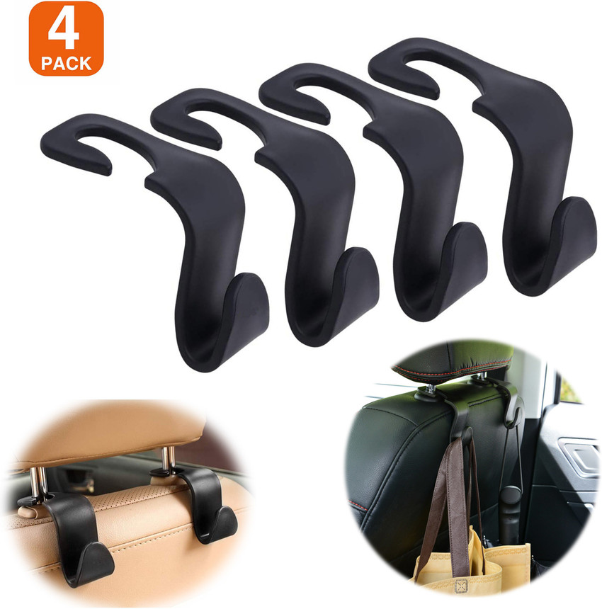 VniQ Car Backseat Head Rest Organizer Hook Hanger for Holding