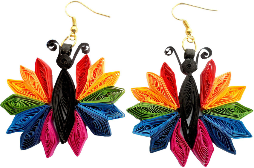 Update more than 142 paper quilling art earrings designs best seven