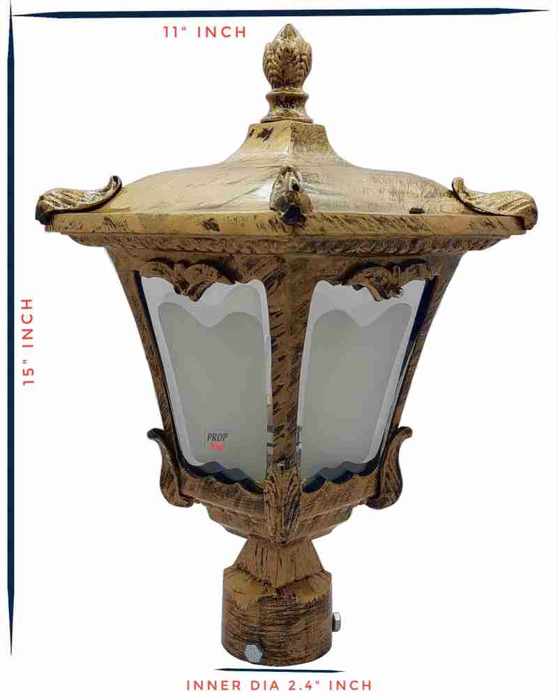 Boundary wall shop gate light
