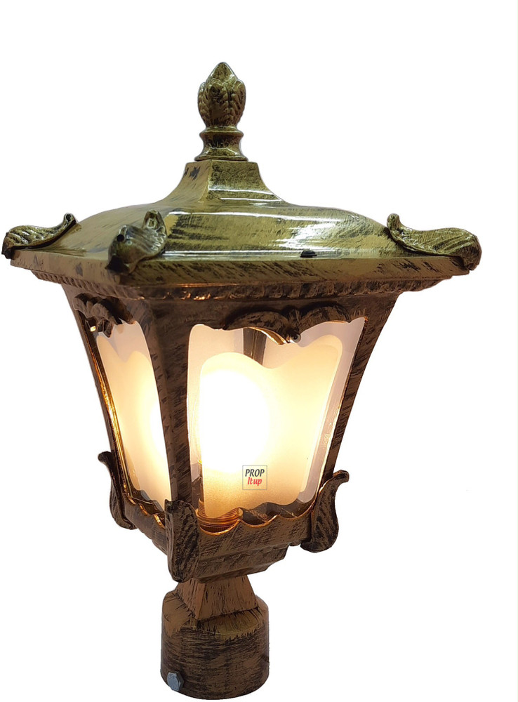Boundary wall sales gate light