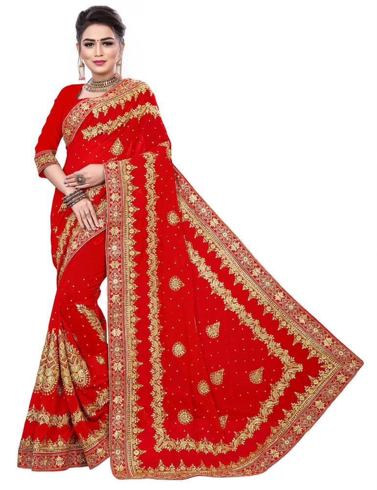 Designer on sale flipkart sarees