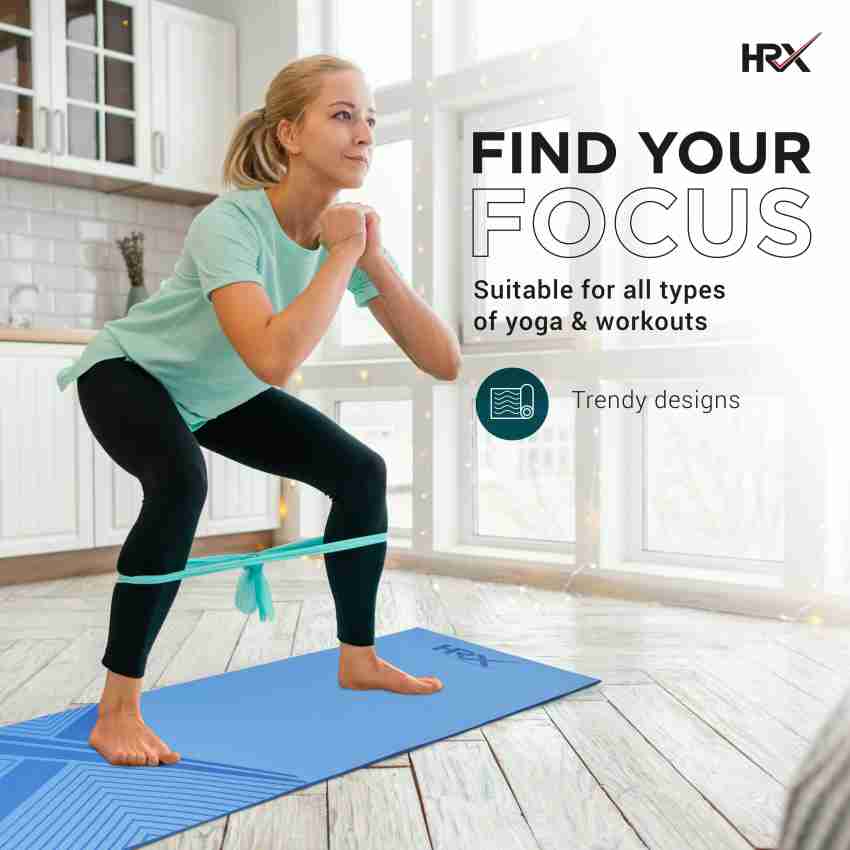 Buy Hrx Purple Eva Yoga Mat With Bag, 6 Mm Online at Best Prices in India -  JioMart.