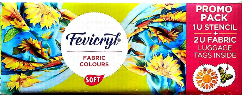 Definite Fevicryl Acrylic Color (Pack of 10