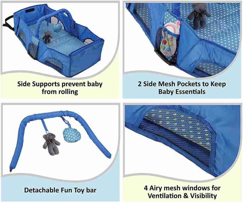 LuvLap Baby Nest Travel Bed Convertible Travel Bed Price in India