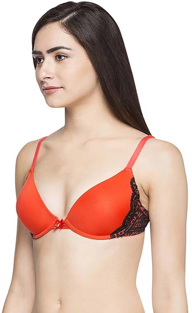 Women Push-up Heavily Padded Bra (Red)