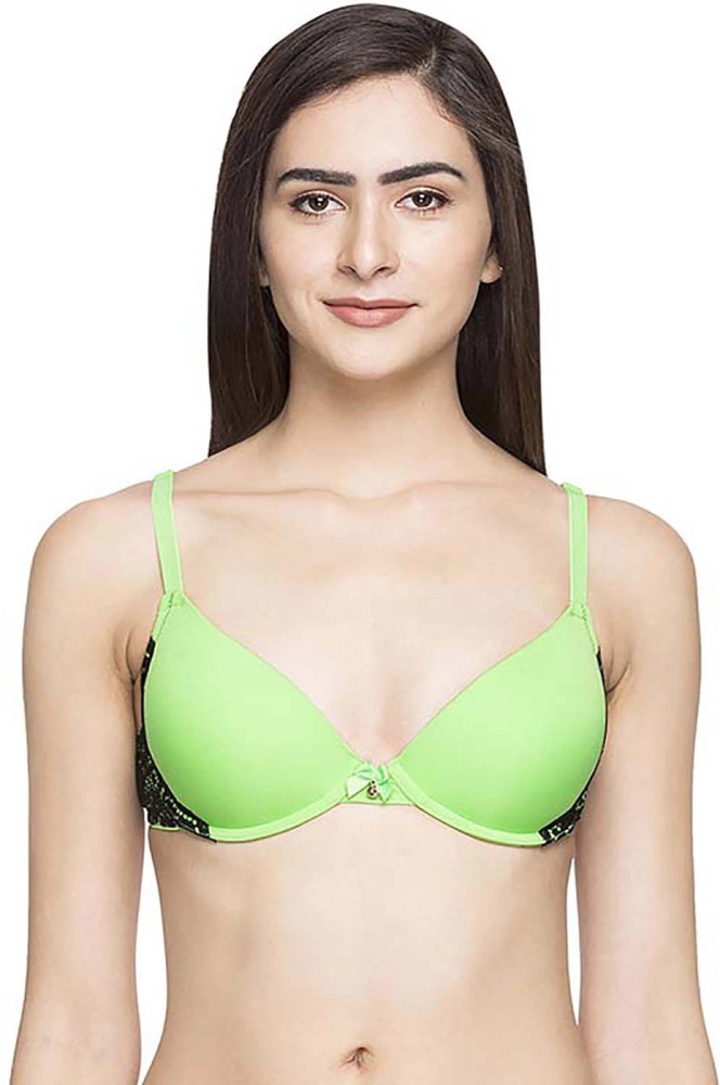 Candyskin Push Up Plain With Lace Band Bra Women Push-up Heavily Padded Bra  - Buy Candyskin Push Up Plain With Lace Band Bra Women Push-up Heavily  Padded Bra Online at Best Prices