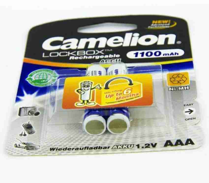 Batterie Ricaricabili Ministilo AAA 1100mAh Camelion BL 2