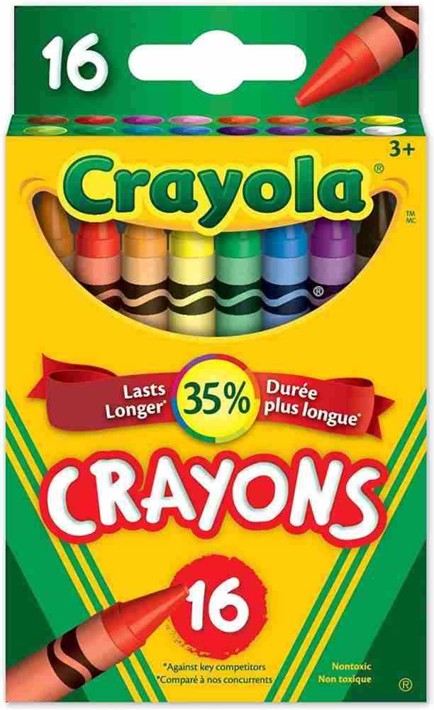 Classic Color Cello Pack Party Favor Crayons, 4 Colors/Pack, 360