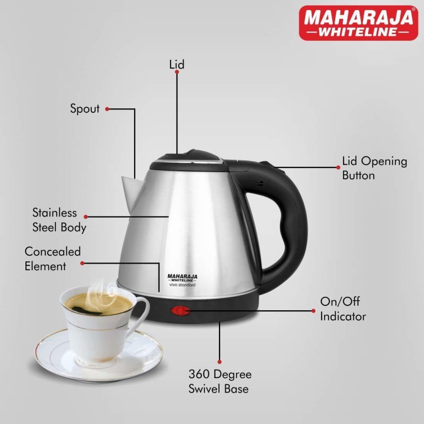 Maharaja electric kettle 1.5 ltr deals price