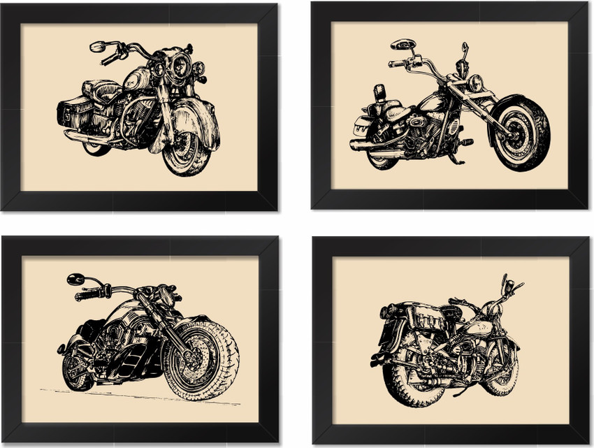 Vintage top motorcycle frame