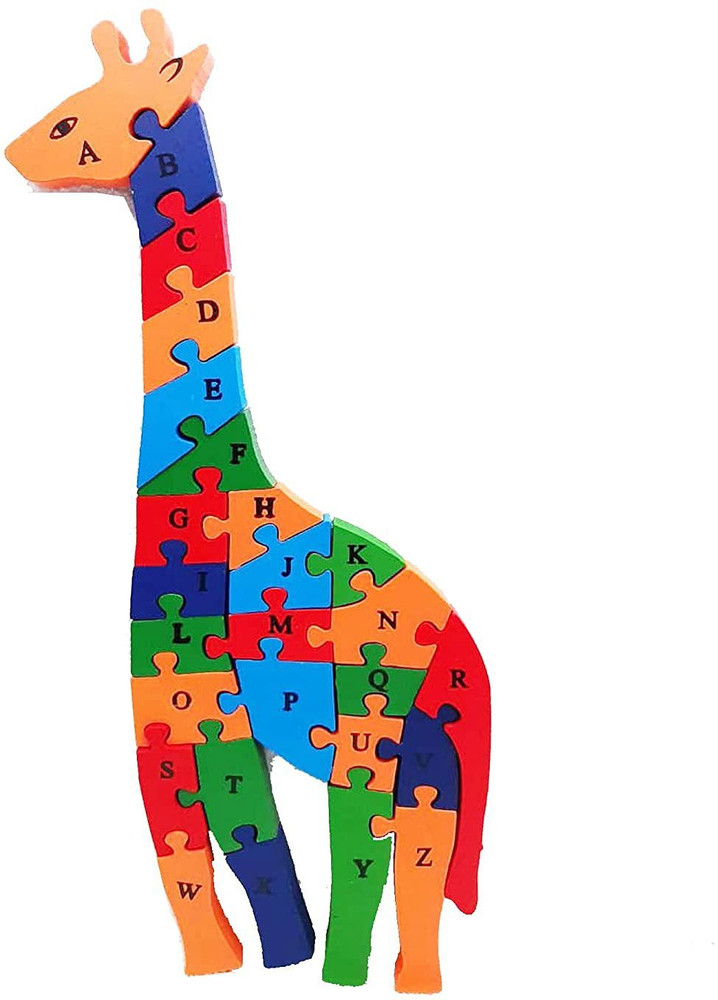 Giraffe number puzzle sale