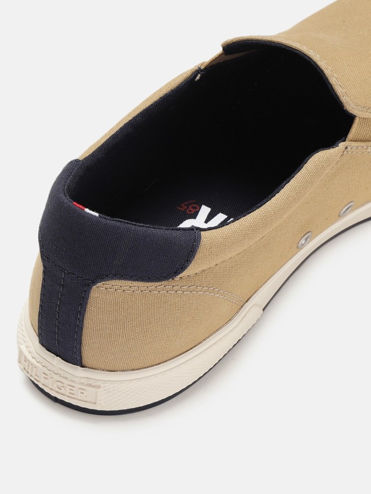 Mens beige slip hot sale on shoes