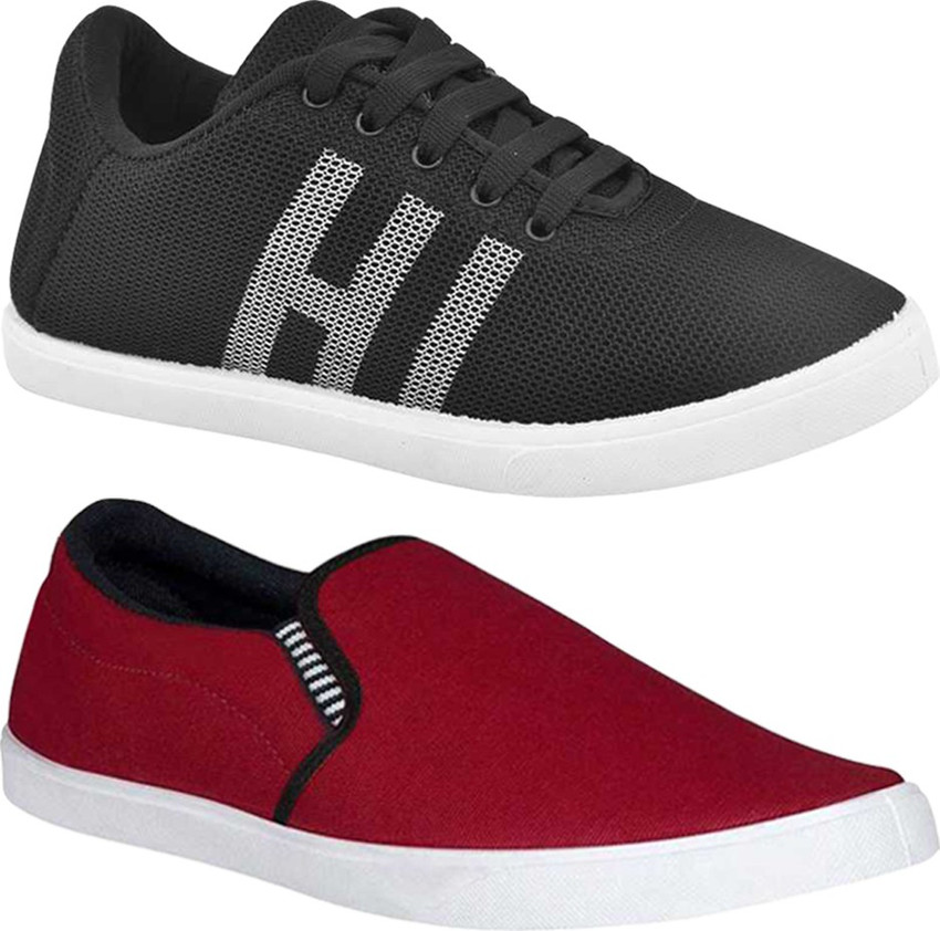 A CLASS Combo Pack Of 2 Casual Slip On Sneakers For Men Buy A CLASS Combo Pack Of 2 Casual Slip On Sneakers For Men Online at Best Price Shop Online for