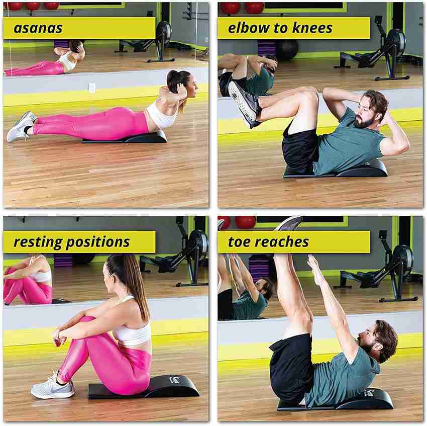 IRIS Fitness Ab Exercise Mat with Tailbone Black 25 mm Exercise Gym Mat Buy IRIS Fitness Ab Exercise Mat with Tailbone Black 25 mm Exercise Gym Mat Online at