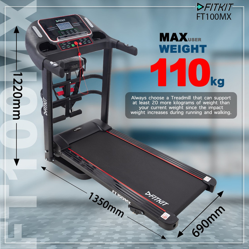 Fitkit treadmill ft 200 online