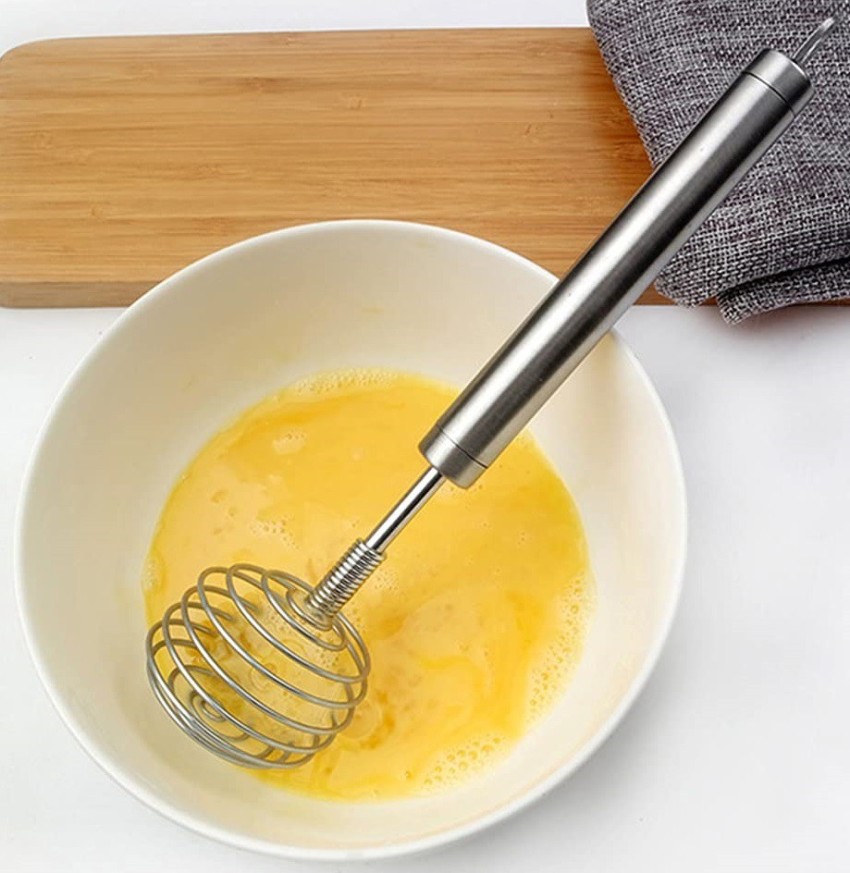 Spring Coil Whisk Wire Whip Cream Egg Beater Gravy Mixer Kitchen Cooking^m^