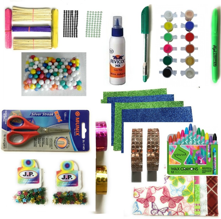 HaappyBox Art & Craft Kit for Kids (16 Items) - Art & Craft Kit for Kids  (16 Items) . shop for HaappyBox products in India.