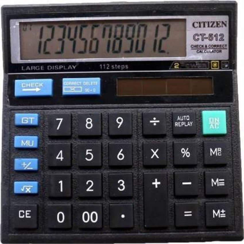 Flipkart clitizen ct 512 gt512 Basic Calculator Basic