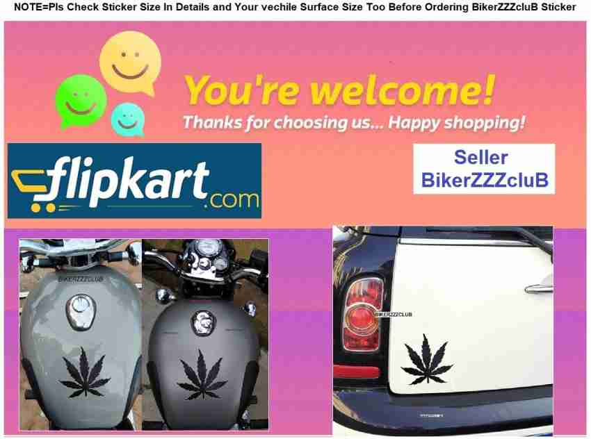 BikerZZZcluB Sticker Decal for Car Bike Price in India Buy