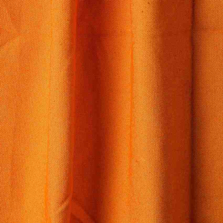 Orange curtain clearance fabric