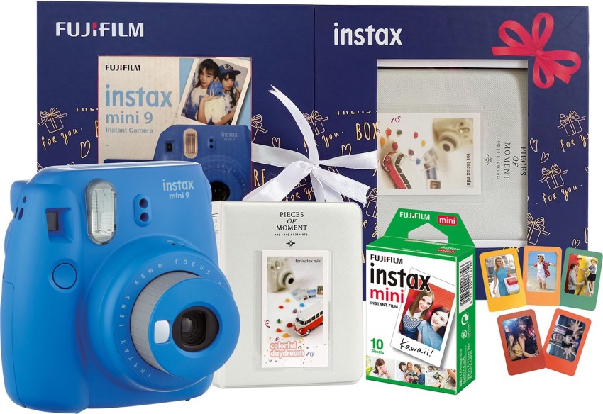 Fujifilm Instax Mini 9 Instant Camera Holiday Gift Set (Flamingo