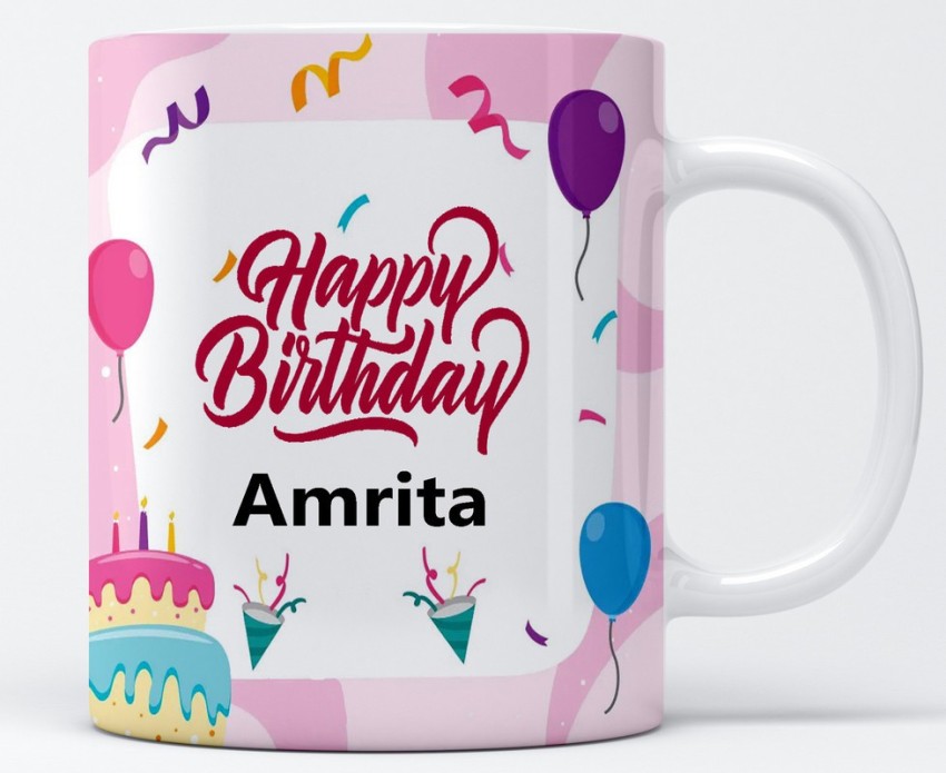 Happy Birthday Amrita GIFs | Funimada.com