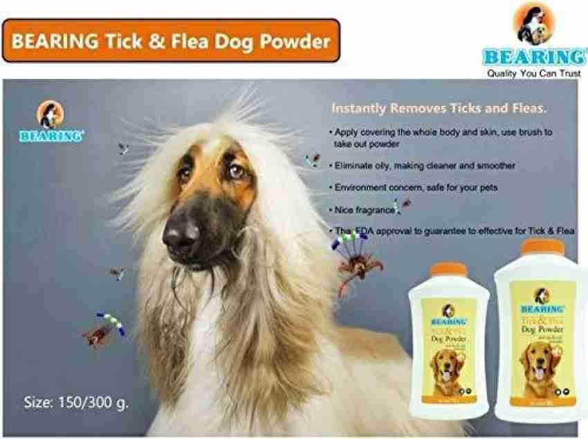 Bearing Bearing Tick Flea Dog Powder 300 G Flea and Tick Nice