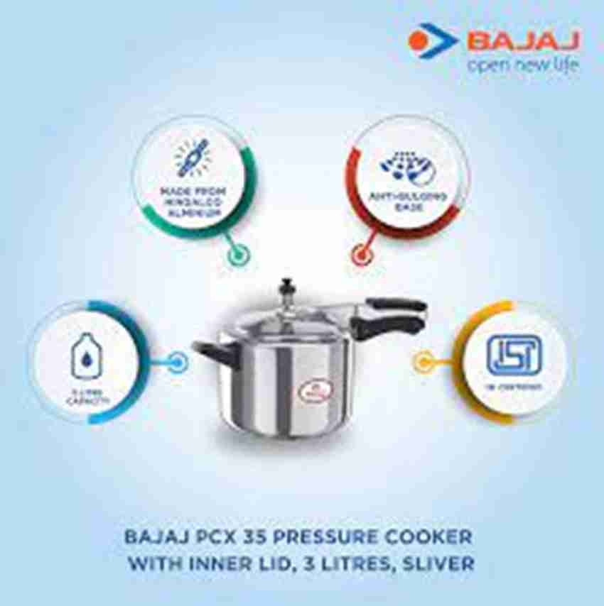 Bajaj 3 ltr cooker new arrivals