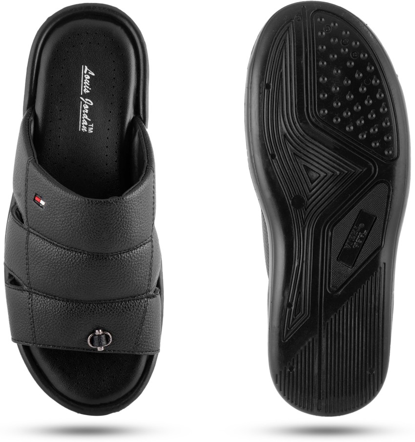 Louis Jordan Men Black Flats - Buy Louis Jordan Men Black Flats Online at  Best Price - Shop Online for Footwears in India