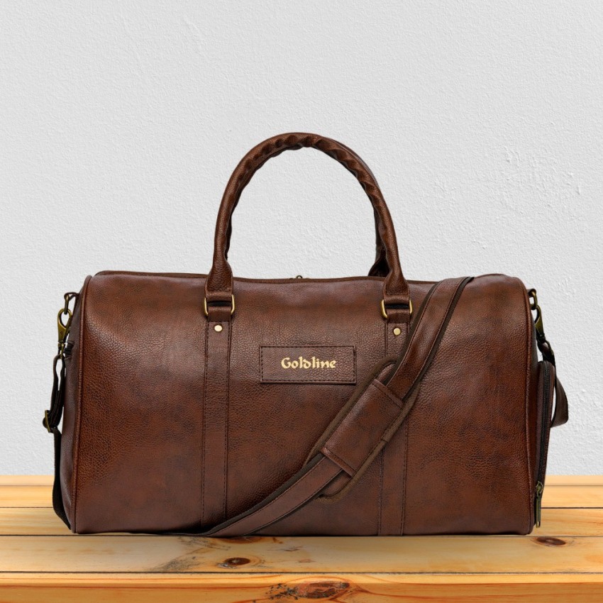 Buy Sailor Brown PU duffle bag Bag Manufacturer