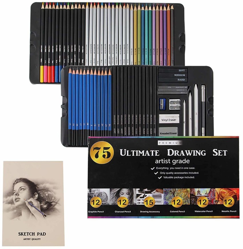 Flipkart.com | SHYAM art kit UMU t - sketching kit