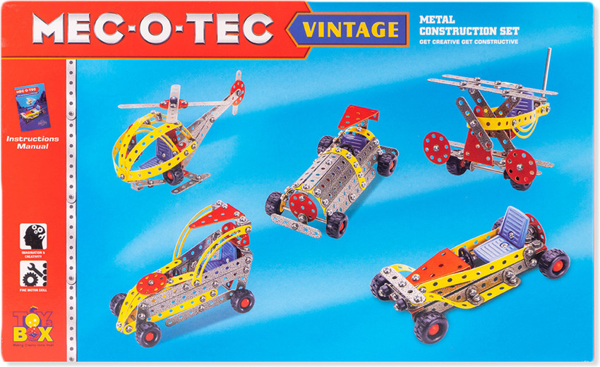 Vintage construction toys top