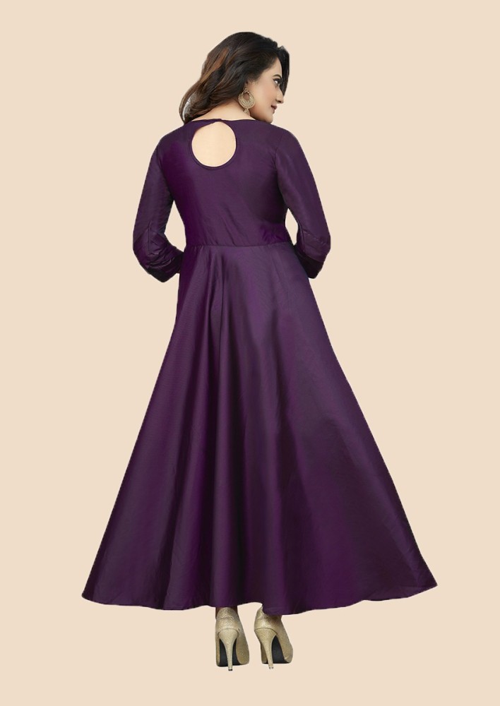 DD's creation Women Solid Gown Kurta - Buy DD's creation Women