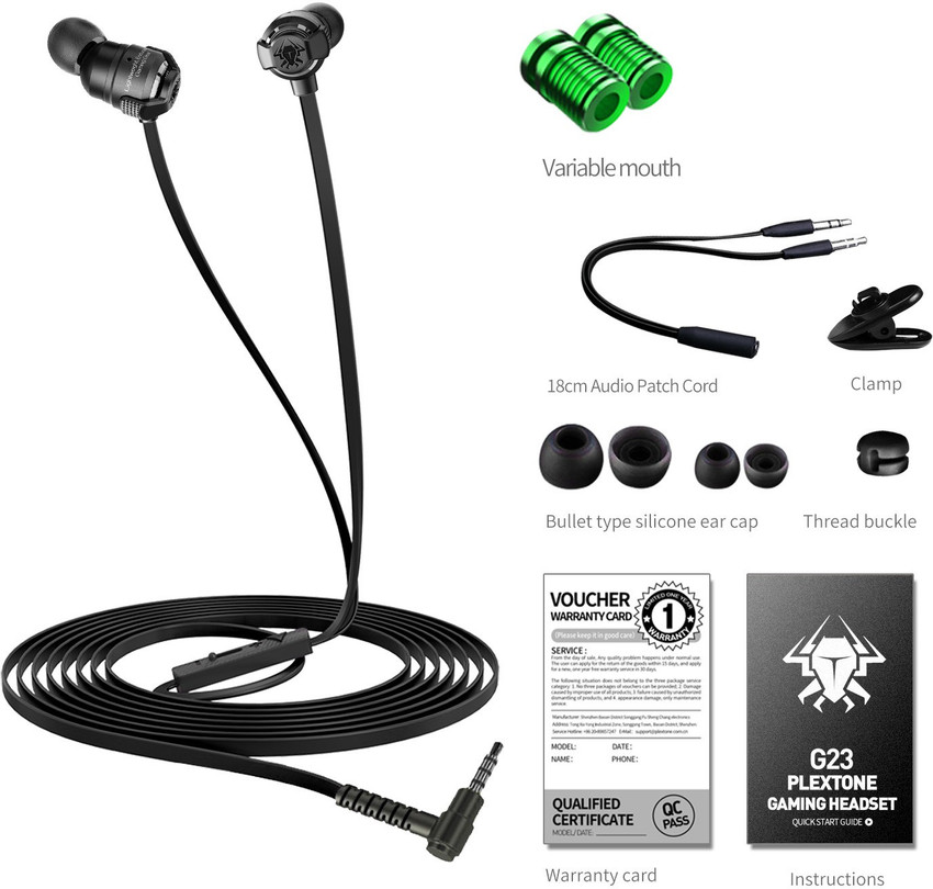 Thread discount wire earphone
