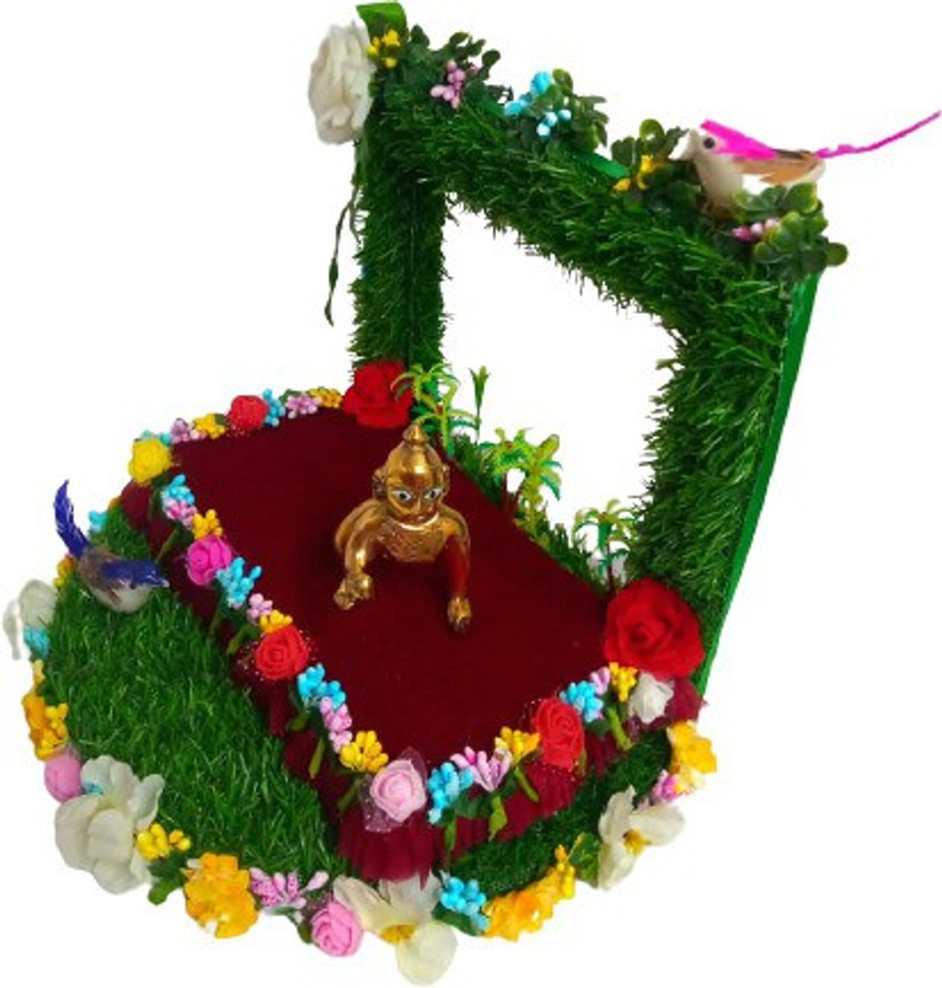 Details more than 127 laddu gopal jhula decoration super hot seven.edu.vn