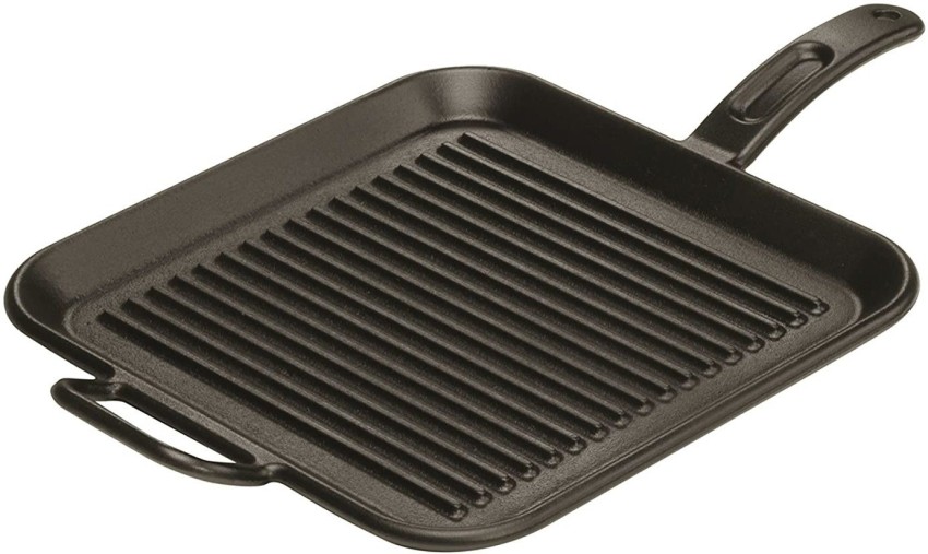 This Lodge Cast Iron Grill Pan is 31% Off