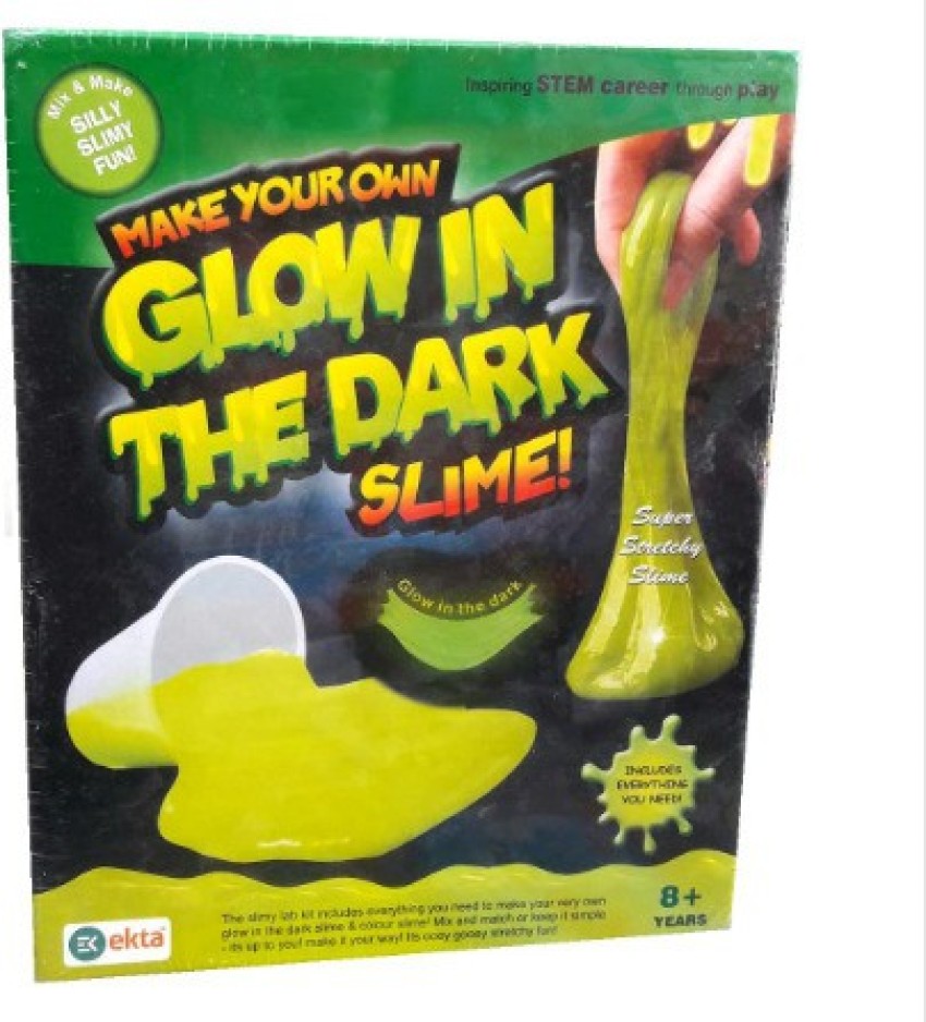 Make Your Own Glow-in-the-Dark Slime Kit