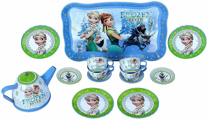 Tin tea set for kids clearance