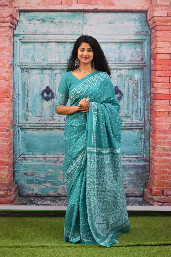Pure cotton online ki saree