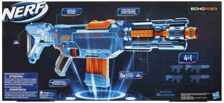 NERF ELITE 2.0 ECHO - ARCHI FUCILI TIRO AL BERSAGLIO - MONDO BAMBINO