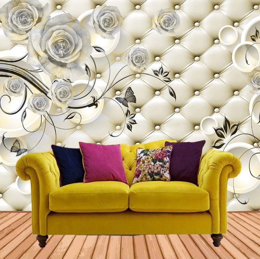 50 Stylish 3D wallpaper for living  Bedroom walls 3D wall muralsAS Royal  Decor  YouTube