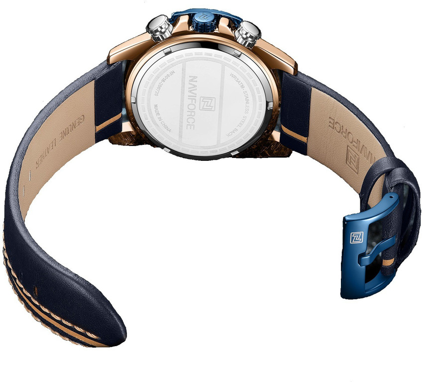 NAVIFORCE NF 8018 BLUE Analog Watch For Men Buy NAVIFORCE NF