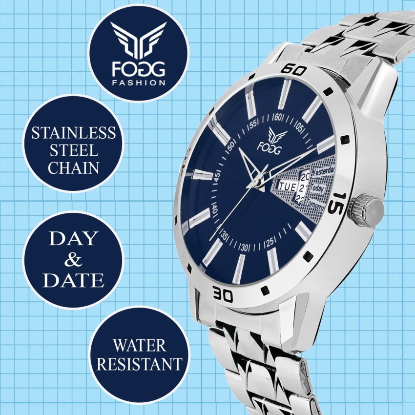 FOGG Day and Date Analog Watch For Men Buy FOGG Day and Date