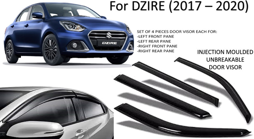 Door visor for dzire 2020 discount
