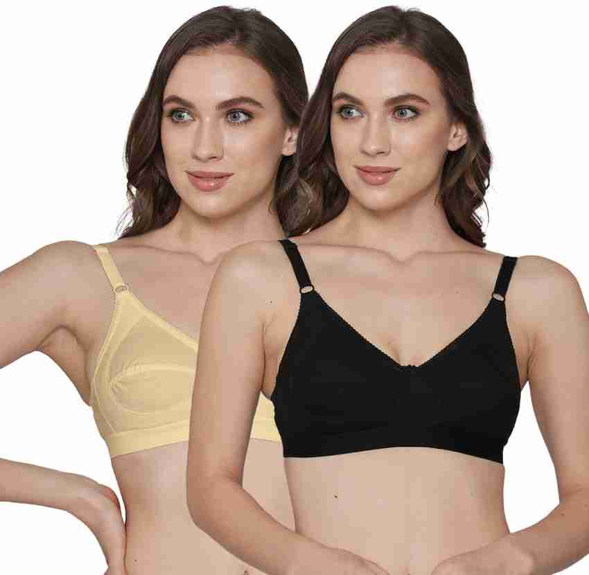 kalyani pack of 2 bra with lace detailing 5027 Women T-Shirt Non Padded Bra  - Buy kalyani pack of 2 bra with lace detailing 5027 Women T-Shirt Non  Padded Bra Online at