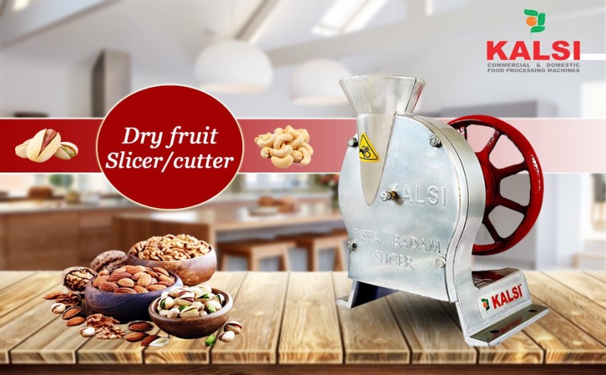 Dry Fruit Cutter Machine, Pista Badam Slicer Machine