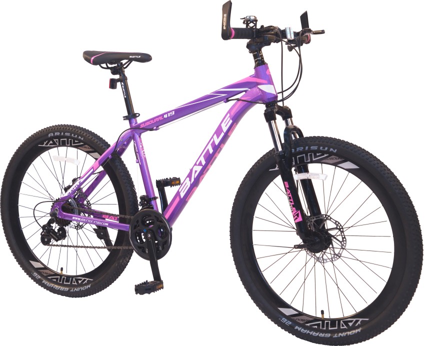 Purple hardtail 2024 mountain bike