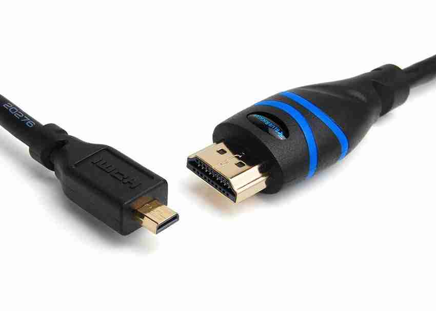BlueRigger HDMI Cable 0.9 m High Speed Micro HDMI to HDMI