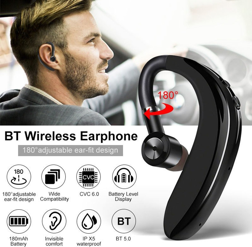 GLARIXA Portable S109 Wireless Bluetooth with 1 time Charge 18