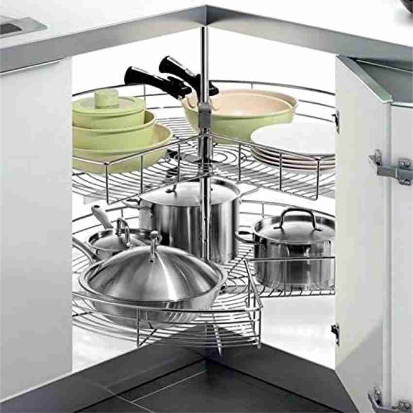 SMART SLIDE Utensil Kitchen Rack Steel Stainless Steel 2 Shelf